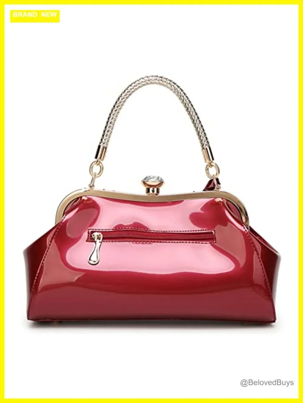 Faux Leather Top Handle Satchel Tote Crossbody Bag with Shoulder Strap